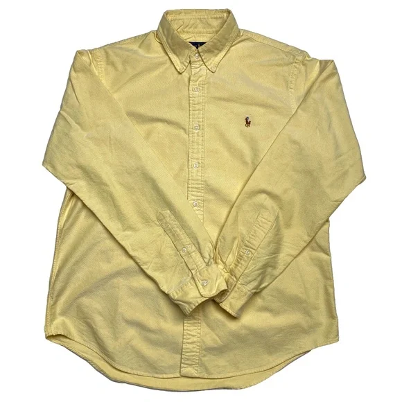 polo ralph lauren yellow dress shirt Women's Yellow Shirts & Blouses | Up to 30% Off